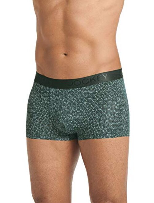 Jockey Men's Underwear Lightweight Travel Microfiber Trunk