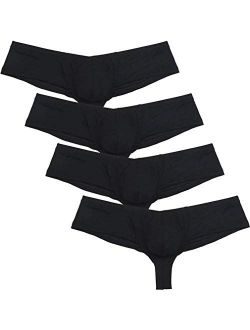 IKINGSKY Men's Low Rise Modal Bikini Briefs Sexy Brazilian Back Mens  Underwear