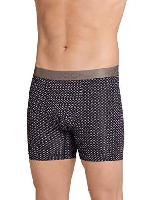 Jockey Men's Underwear Lightweight Travel Microfiber Boxer Brief