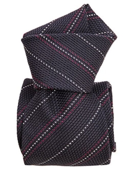 Elizabetta Men's Italian 100% Silk Grenadine Tie - Handmade in Como