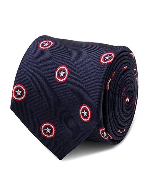 Cufflinks, Inc. Captain America Navy Tie