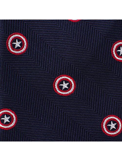 Cufflinks, Inc. Captain America Navy Tie