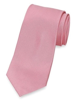 Paul Fredrick Men's Textured Solid Silk Tie