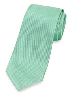 Paul Fredrick Men's Textured Solid Silk Tie