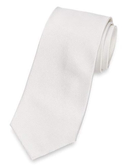 Paul Fredrick Men's Textured Solid Silk Tie