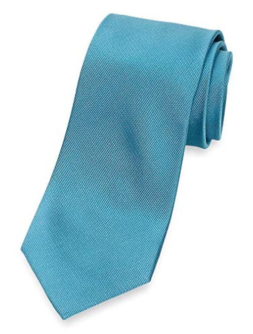 Paul Fredrick Men's Textured Solid Silk Tie