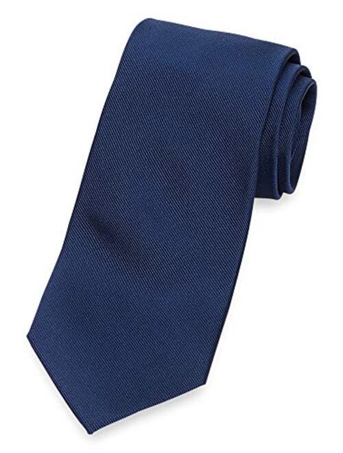 Paul Fredrick Men's Textured Solid Silk Tie