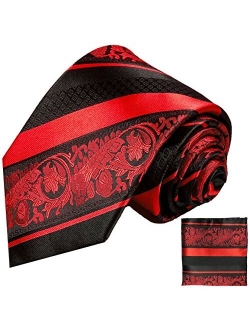 Classic Patterned Silk Tie Set by Paul Malone