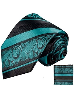 Classic Patterned Silk Tie Set by Paul Malone