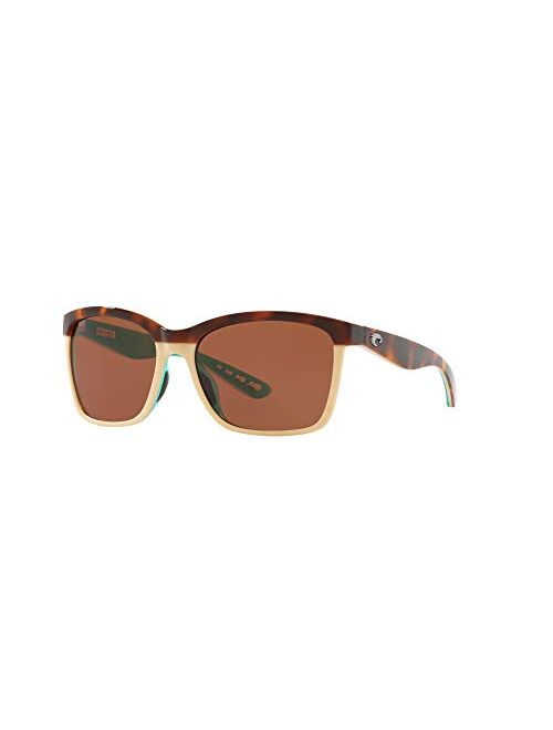 Costa Del Mar Women's Anaa Rectangular Sunglasses