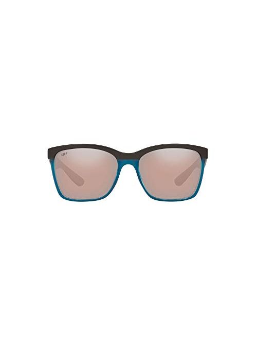 Costa Del Mar Women's Anaa Rectangular Sunglasses