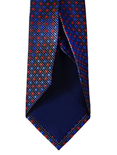 Blue Nights 7-fold Silk Tie and Pocket Square