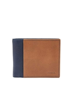 Men's Neel Leather Bifold Flip ID Wallet