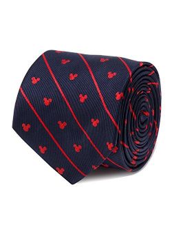 Disney Mickey Mouse Navy Pinstripe Men's Dress Tie