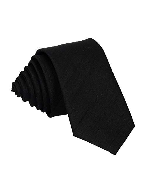 Mrs Bow Tie Faux Silk Necktie, Standard Tie, Skinny Tie