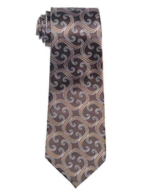 Magnoli Clothiers Men's Doctor Who Style Lantern Pure Silk Tie