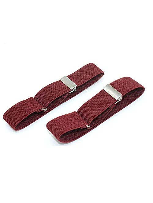 Cyprinus Carpio Elastic Adjustable Armband Shirt Garter Sleeve Holders,Pack of 2