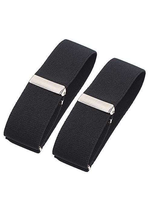 Cyprinus Carpio Elastic Adjustable Armband Shirt Garter Sleeve Holders,Pack of 2