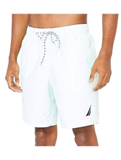 Men's Full Elastic Solid Swim Trunks