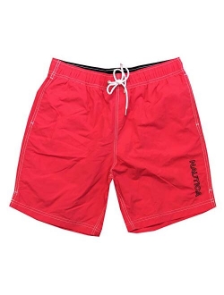 Mens Quick-Dry Logo Swim Trunk Shorts