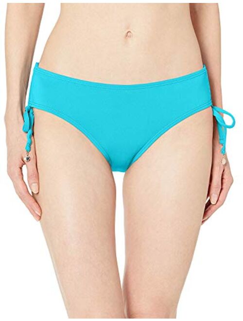 Anne Cole Women's Alex Solid Side Tie Adjustable Bikini Swim Bottom