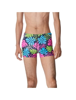 Men's Swimsuit Square Leg Printed