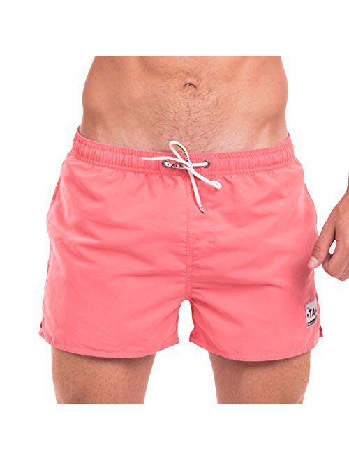 Taddlee Men's Beach Board Shorts Swimwear Swimsuits Swim Surfing Boxer Trunks