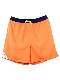 DryFins Mens Swim Trunks No Chafe Board Shorts Quick Dry with Boxer Brief Liner