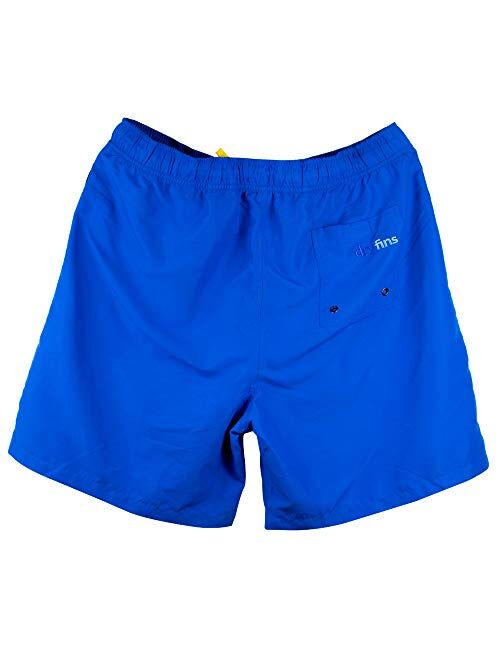 Buy DryFins Mens Swim Trunks No Chafe Board Shorts Quick Dry with Boxer ...