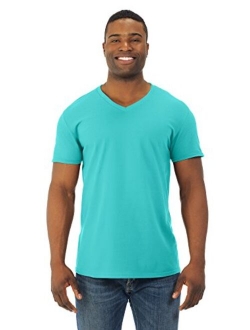 4.7 oz. 100% Sofspun Cotton Jersey V-Neck T-Shirt (SFVR)