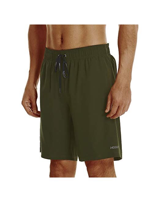 HOdo Mens Swim Trunks Quick Dry with Mesh Lining