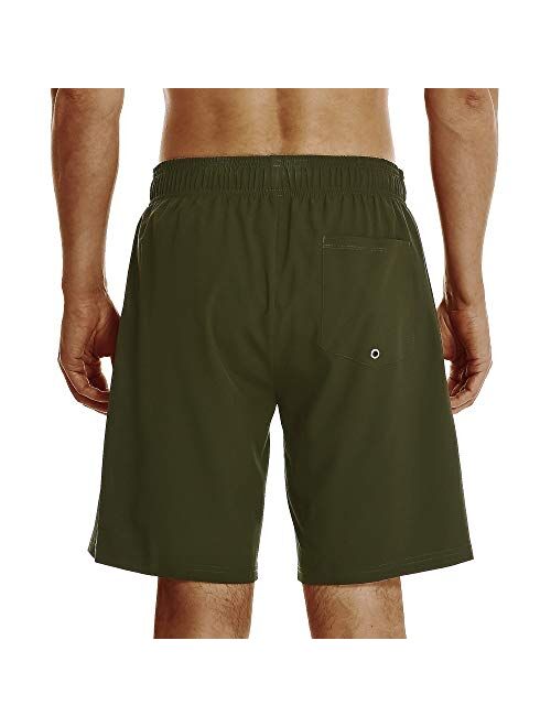 HOdo Mens Swim Trunks Quick Dry with Mesh Lining