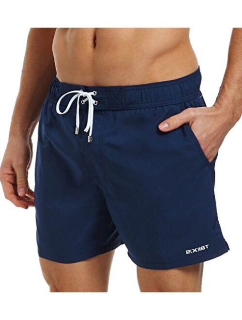 2(X)IST Mens Ibiza Solid Swim Trunk