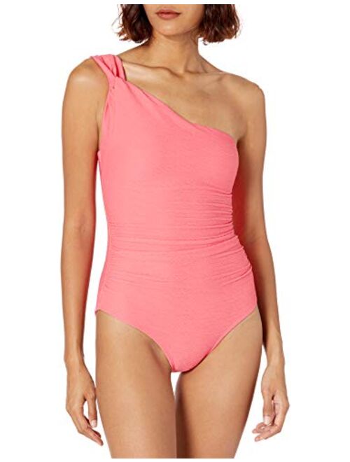 Anne Cole Women's Shoulder One Piece Swimsuit