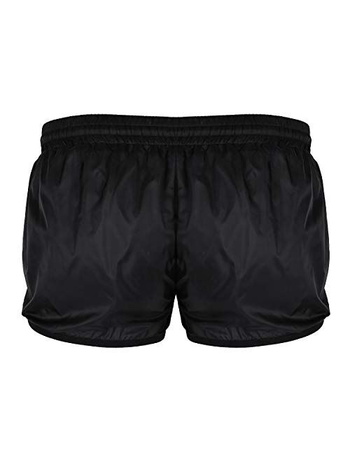 YiZYiF Men's See Through Beach Shorts Underwear Swim Trunks Watershort Lounge Pants