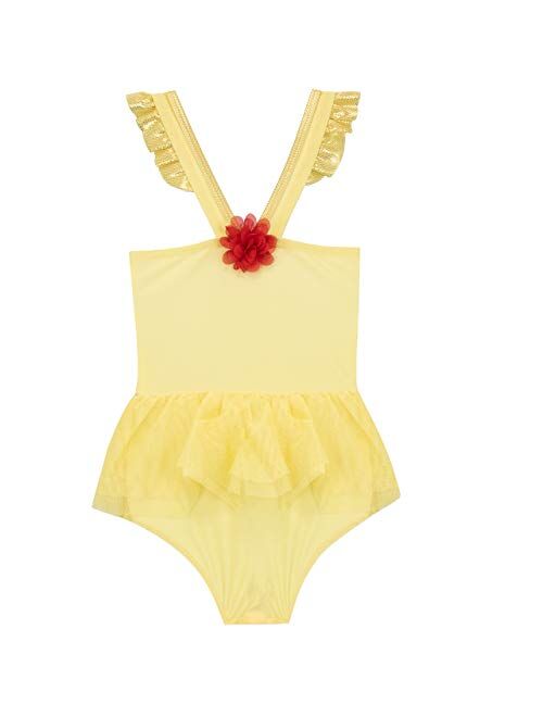 Disney Girls Beauty and The Beast Swimsuit