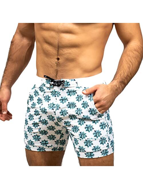 Taddlee Men Swimwear Swimsuits Swim Boxer Briefs Bikini Board Shorts Long Trunks