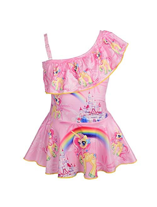 Dressy Daisy Girls Unicorn One Piece Bathing Suit Swimsuit Swimwear