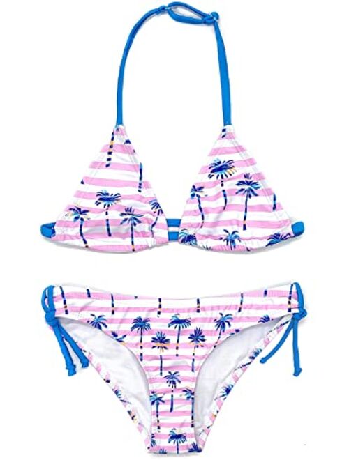 SHEKINI Girls Swimsuit Ruffle Two Piece Swimsuits Floral Printing Bathing  Suits : : Clothing, Shoes & Accessories