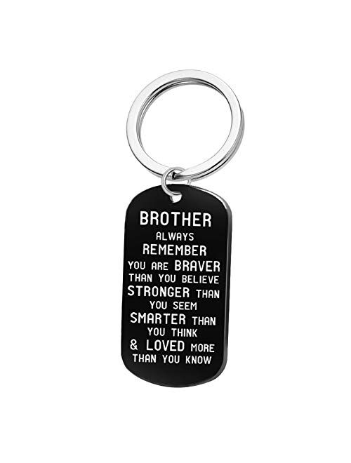 to My Brother Pocket Watch Gifts for Brother Best Gifts for Him Birthday Gifts from Sister, Graduation Gifts for Men，Engraved Pocket Watch with Box for Men