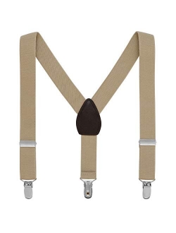 kid N' me Boys And Girls Kids Toddlers and baby Adjustable Elastic Solid Suspenders