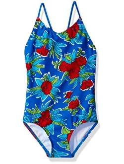 Girls' Melody Beach Sport 1-Piece Swimsuit