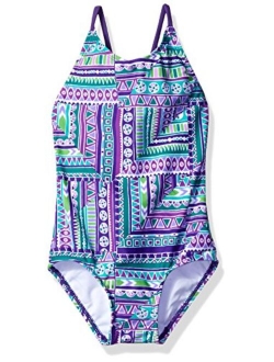 Girls' Melody Beach Sport 1-Piece Swimsuit