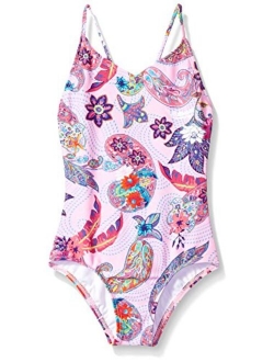 Girls' Melody Beach Sport 1-Piece Swimsuit