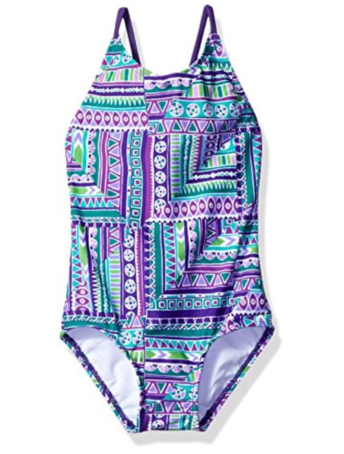 Kanu Surf Girls' Melody Beach Sport 1-Piece Swimsuit