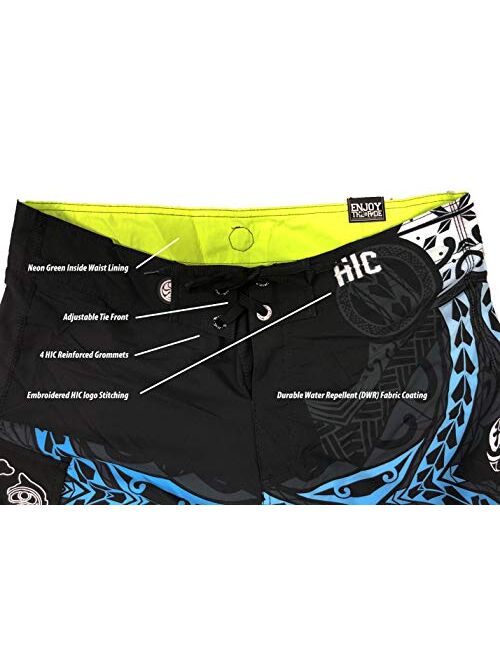 Hawaiian Island Creations (HIC) 21" Kanaha 8 Way Stretch Boardshorts