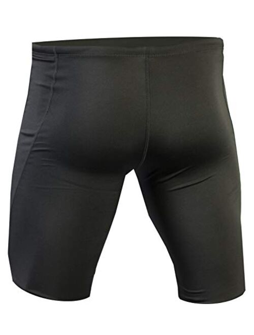 Onvous Men's Durable Training Jammer | Practice Swimsuit with Full Inside Liner | Comfortable & Reliable | Sizes 28-38