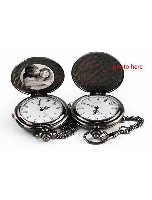 memory gift to My Son - Love Mom from Mother to Son Gifts from a Mother to a Son Pocket Watch Alfy