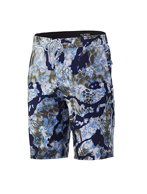 HUK Men's Freeman 21" Boardshort | Quick-Drying Fishing Shorts