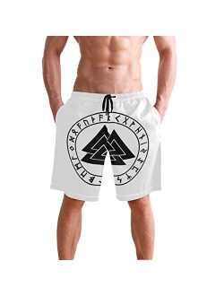 Mens Quick Dry Beach Shorts Swim Trunks Swimsuits Board Shorts Vintage Ouija Talking Board